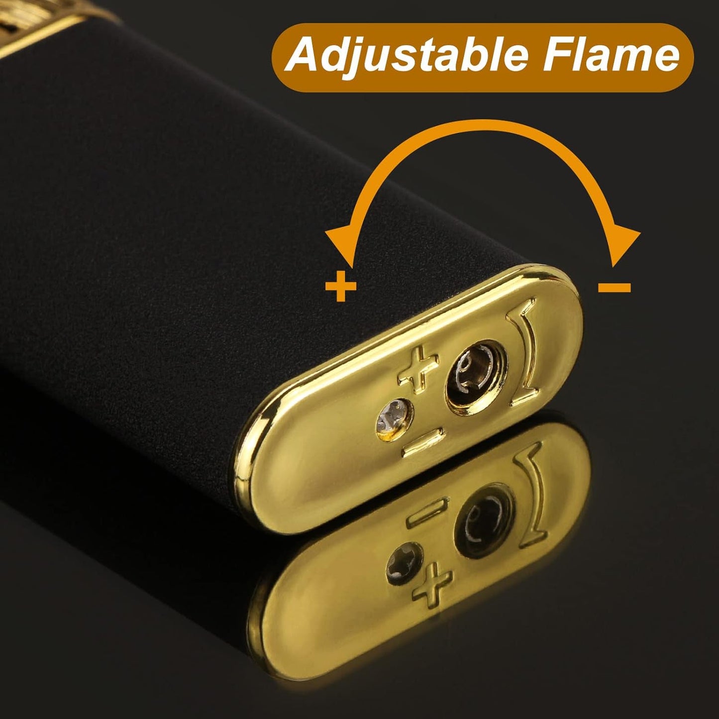 Cool Dual Flame Dragon Lighter,Outdoor Windproof Dragon Torch Lighter,Switchable Soft/Jet Flame Lighter,Double Flame Refillable Butane Lighter,Cool Lighter Creative Gift for Men Without Butane